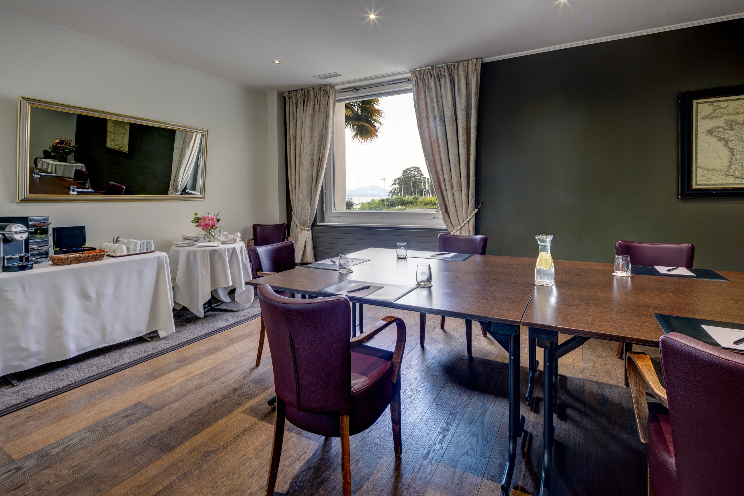 Salles de séminaires workshop pour entreprises à Morges à Hôtel Mont-Blanc au Lac