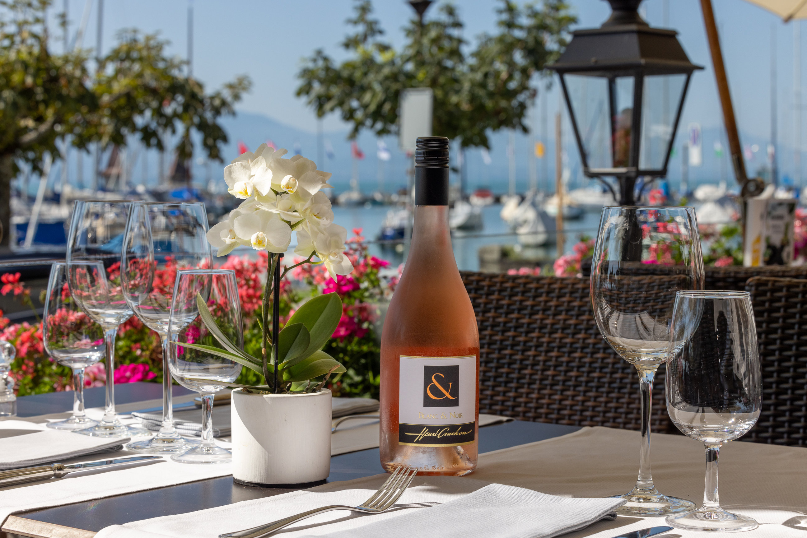vin de cruchon au Mont-blanc restaurant le pavois morges