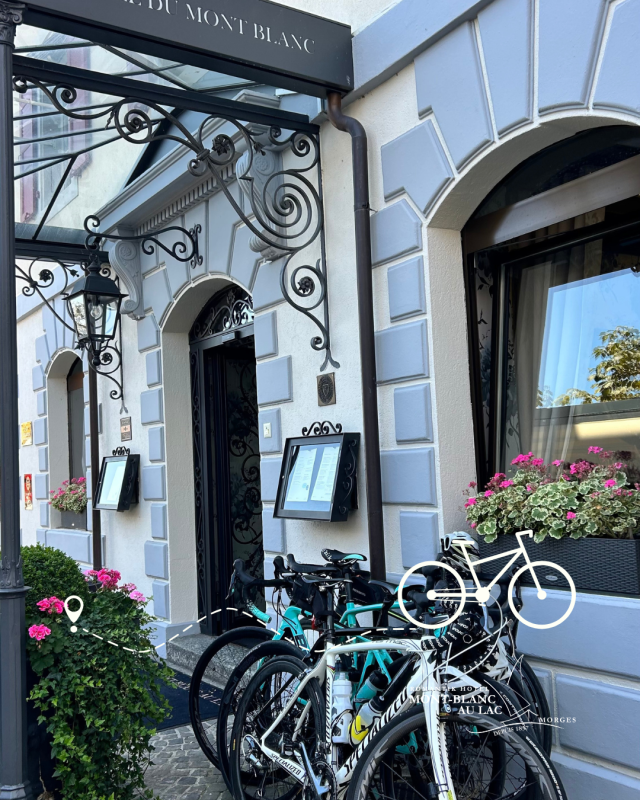 Accueil cyclistes pour manger ou dormir à Morges - Hôtel Mont Blanc au Lac à Morges