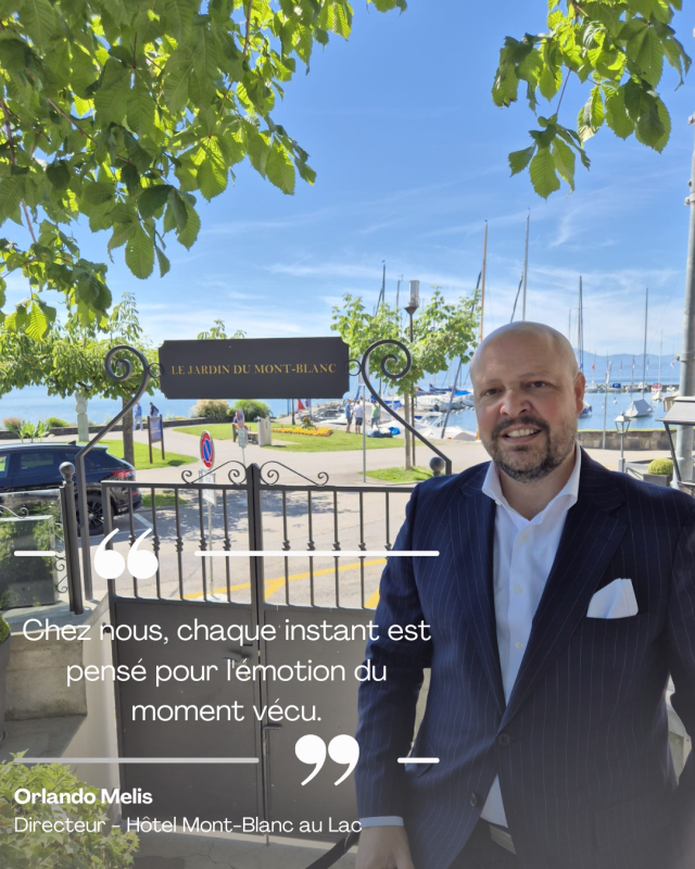 Citation Orlando Melis Directeur Mont Blanc Morges