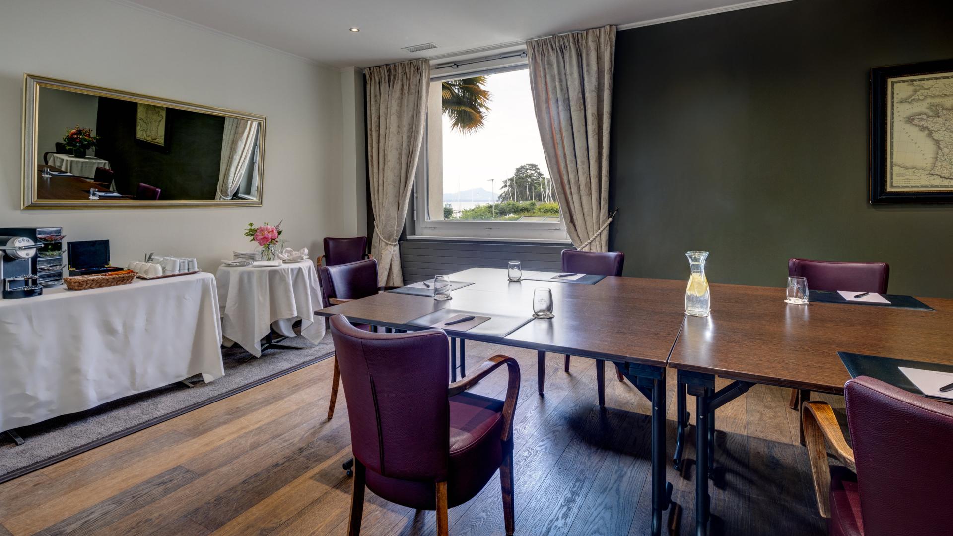 Salles de séminaires workshop pour entreprises à Morges à Hôtel Mont-Blanc au Lac