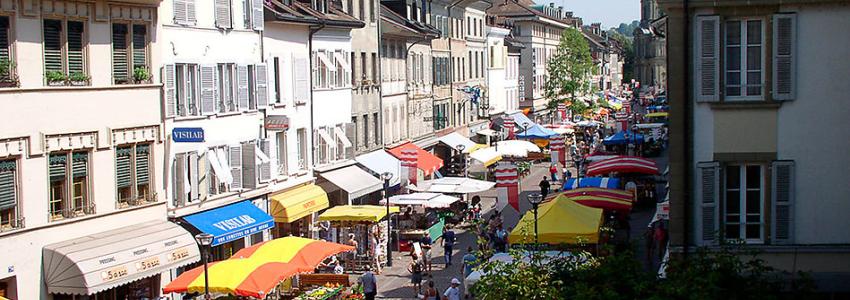 Marché à Morges