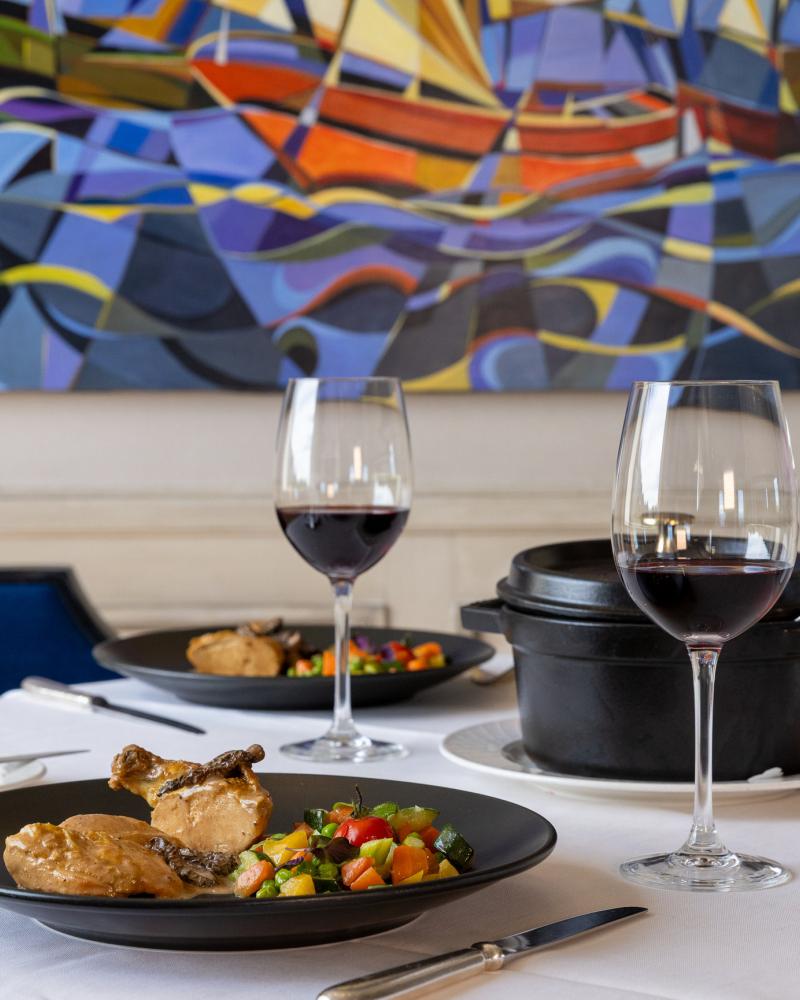 Accords mets vins restaurant Morges Le Pavois