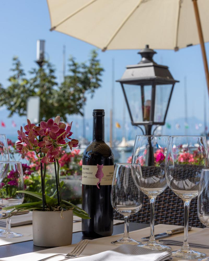 carte des vins d'exception au Mont-blanc restaurant le pavois morges